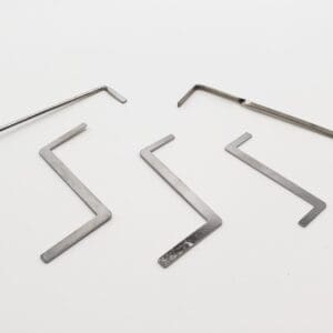 5 Tension Rod set for Lockpicking and Locksport