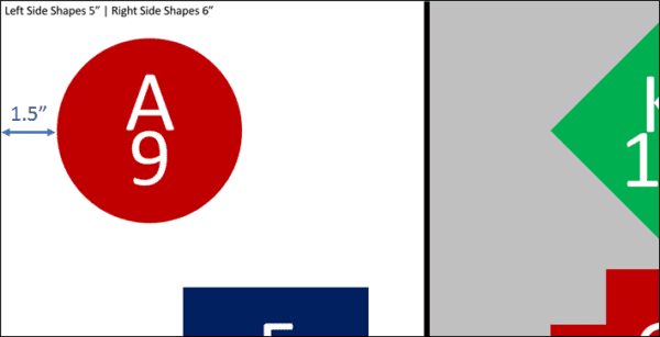 T2 Static Command Target, b, c.