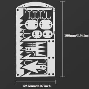 Survival Card Measurements