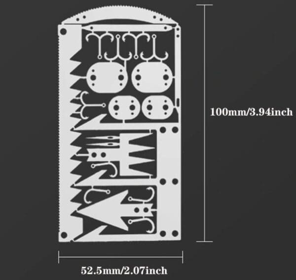 Survival Card Measurements