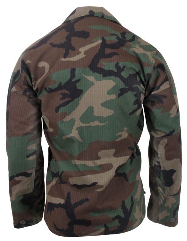 Rip-Stop BDU Shirt (100% Cotton Rip-Stop) 4 Color Pattern Choices - Image 5