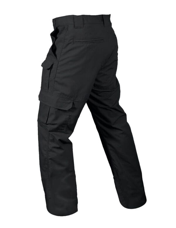 men's, black, Tactical Contractor Pants Rothco, cargo pockets