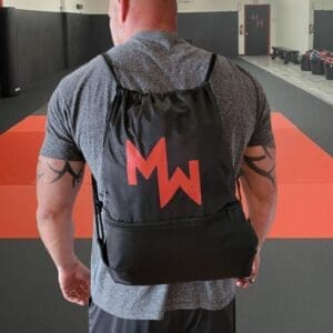 Large Modern Warrior Cinch Sack.