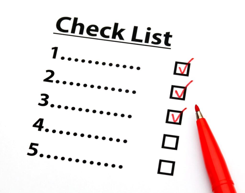 Checklist