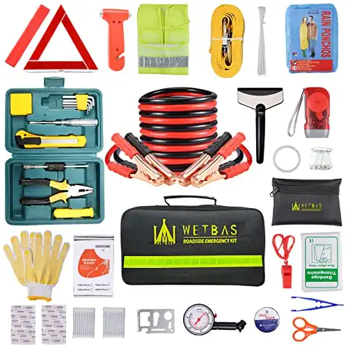 WETBAS Car Roadside Emergency Kit