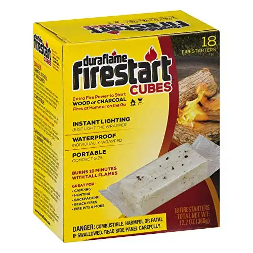 Duraflame Firestart CUBES Firelighters, 18 pack